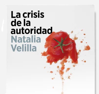Portada del libro "La crisis de la autoridad" de Natalia Velilla