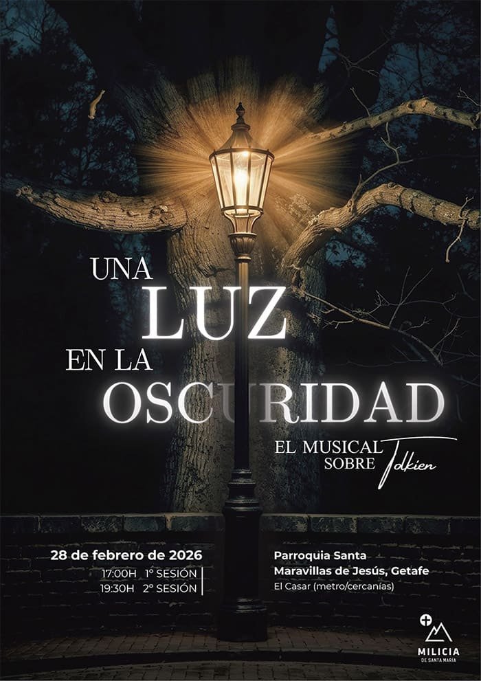 Cartel del musical "Una luz en la oscuridad"